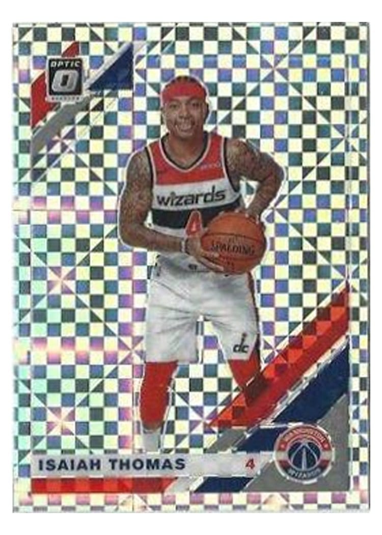2019-20 Donruss Optic Base Set Isaiah Thomas #119 card