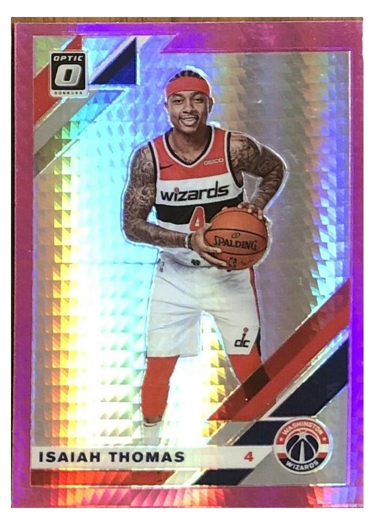 2019-20 Donruss Optic Base Set Isaiah Thomas #119 card