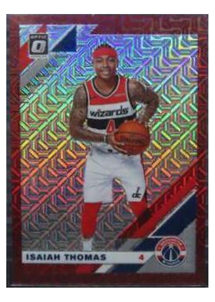 2019-20 Donruss Optic Base Set Isaiah Thomas #119 card