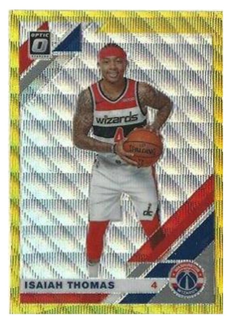 2019-20 Donruss Optic Base Set Isaiah Thomas #119 card