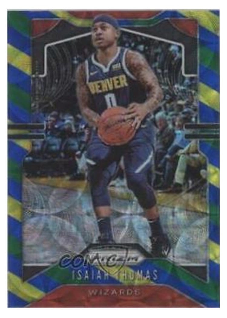 2019-20 Panini Prizm Base Set Isaiah Thomas #208 card
