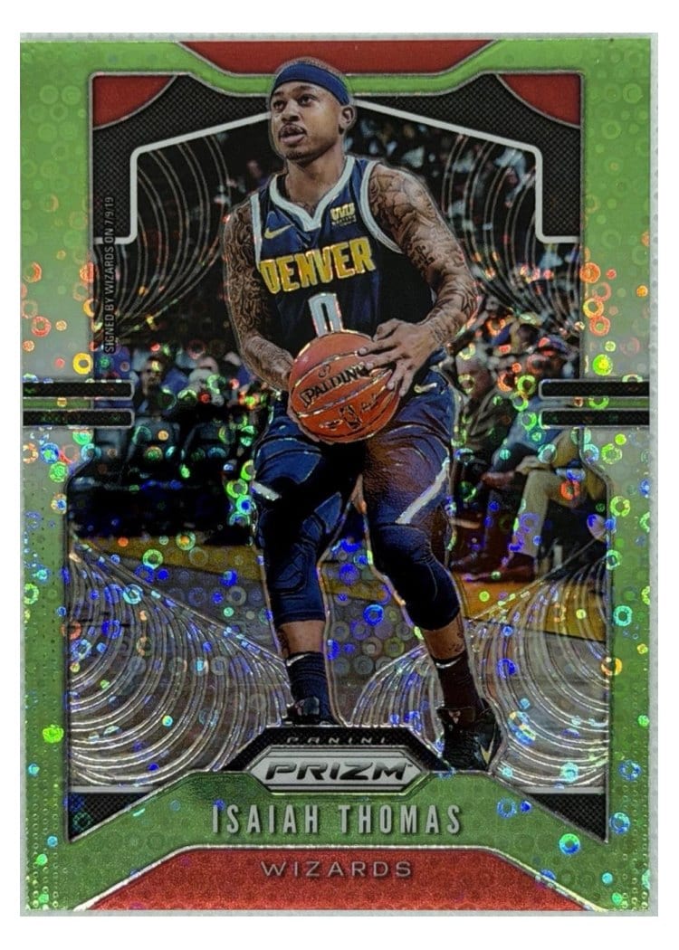 2019-20 Panini Prizm Base Set Isaiah Thomas #208 card