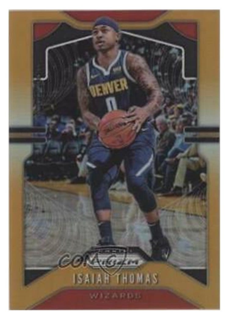 2019-20 Panini Prizm Base Set Isaiah Thomas #208 card