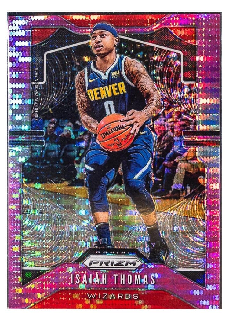 2019-20 Panini Prizm Base Set Isaiah Thomas #208 card