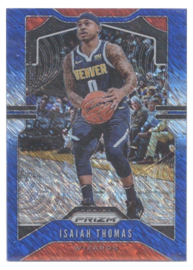 2019-20 Panini Prizm Base Set Isaiah Thomas #208 card