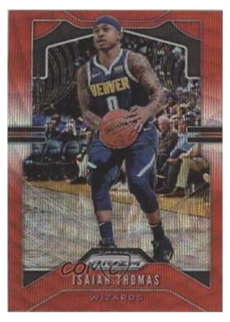2019-20 Panini Prizm Base Set Isaiah Thomas #208 card