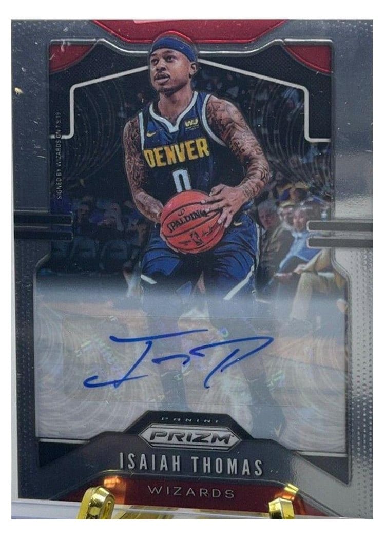 2019-20 Panini Prizm Base Set Isaiah Thomas #208 card