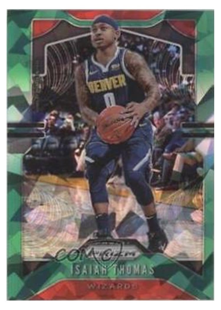 2019-20 Panini Prizm Base Set Isaiah Thomas #208 card