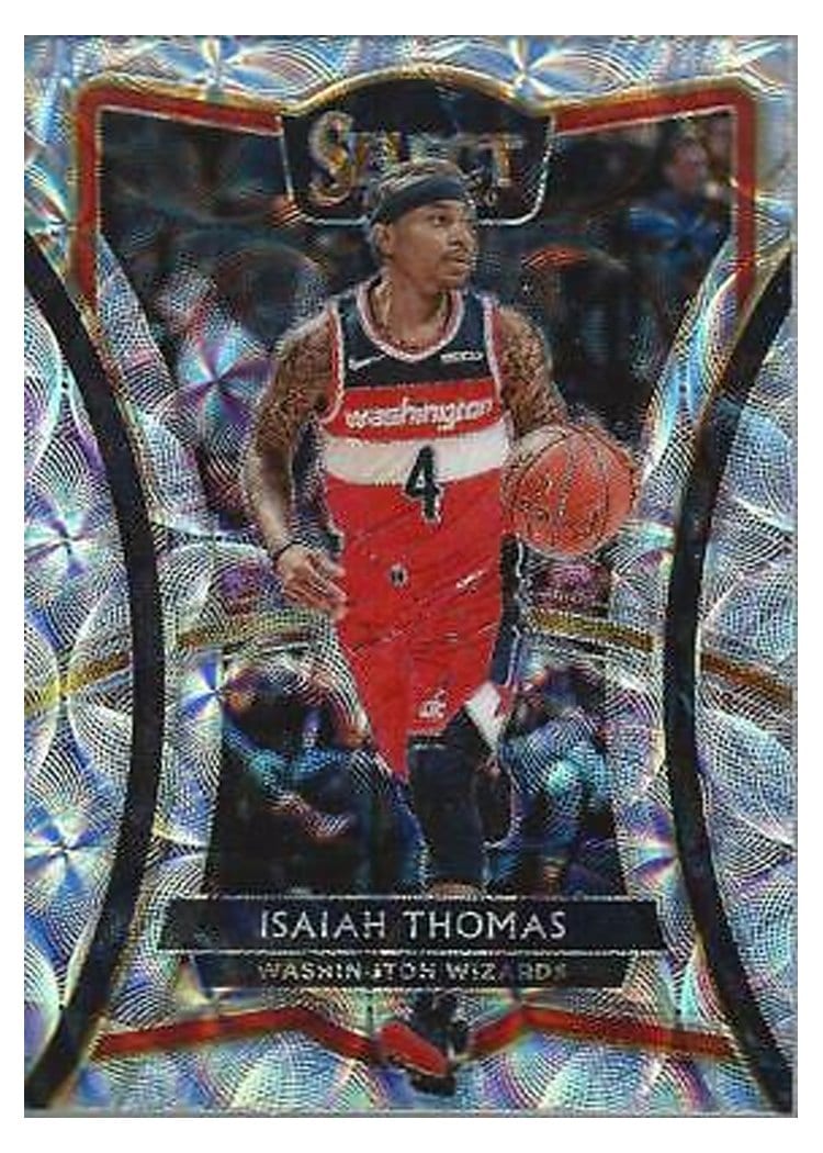 2019-20 Panini Select Base Set Isaiah Thomas #110 card