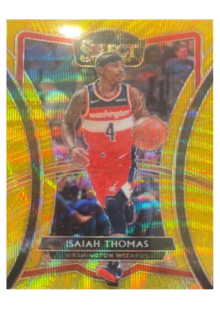 2019-20 Panini Select Base Set Isaiah Thomas #110 card