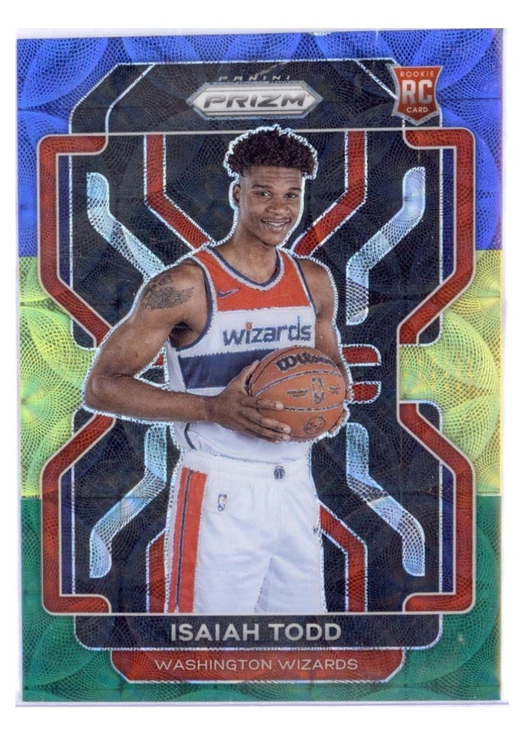2021-22 Panini Prizm Base Set Isaiah Todd #299 card