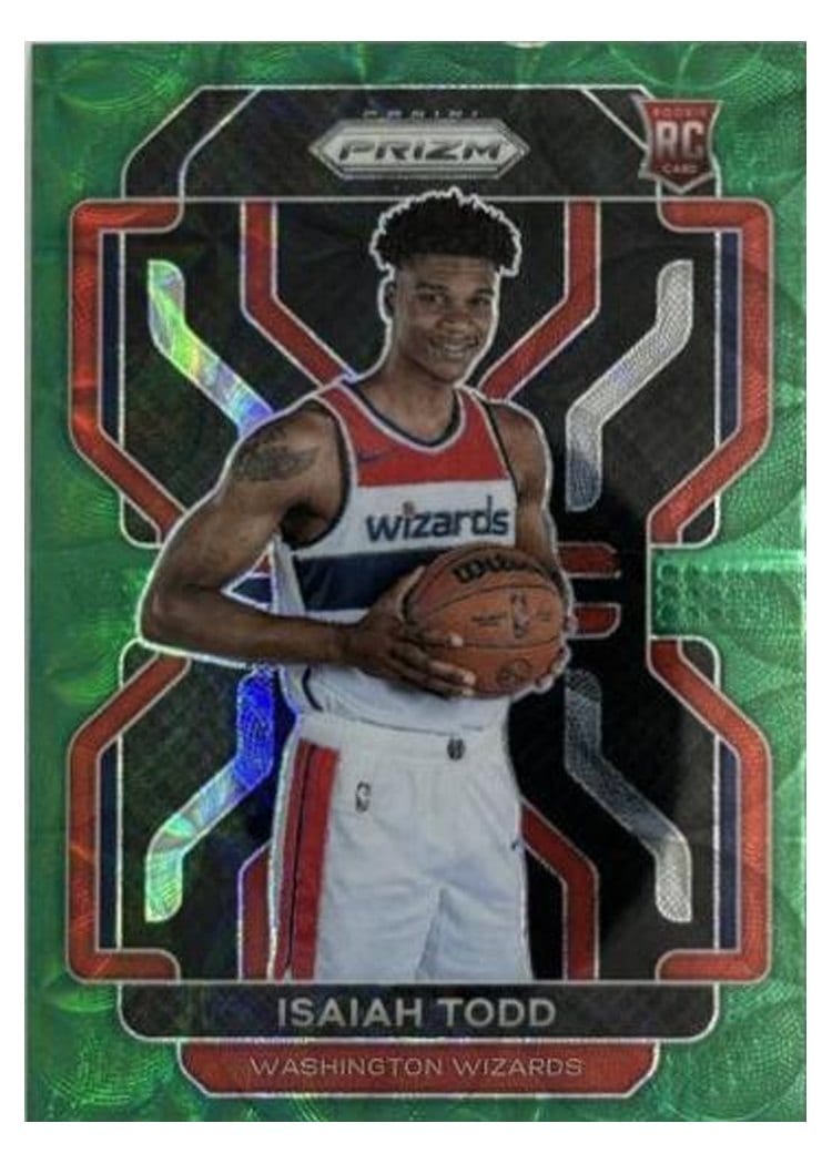 2021-22 Panini Prizm Base Set Isaiah Todd #299 card