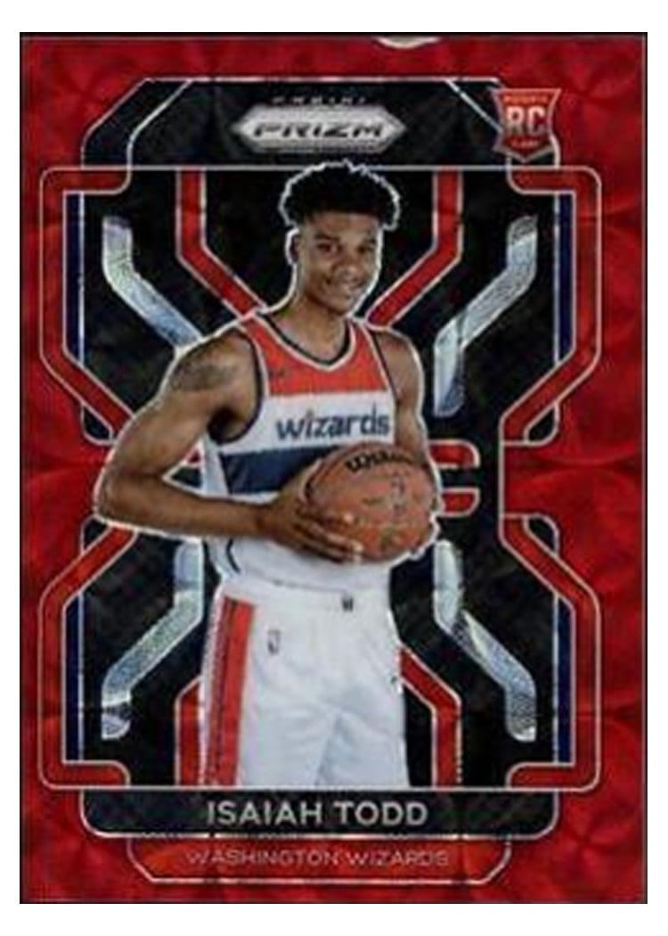 2021-22 Panini Prizm Base Set Isaiah Todd #299 card
