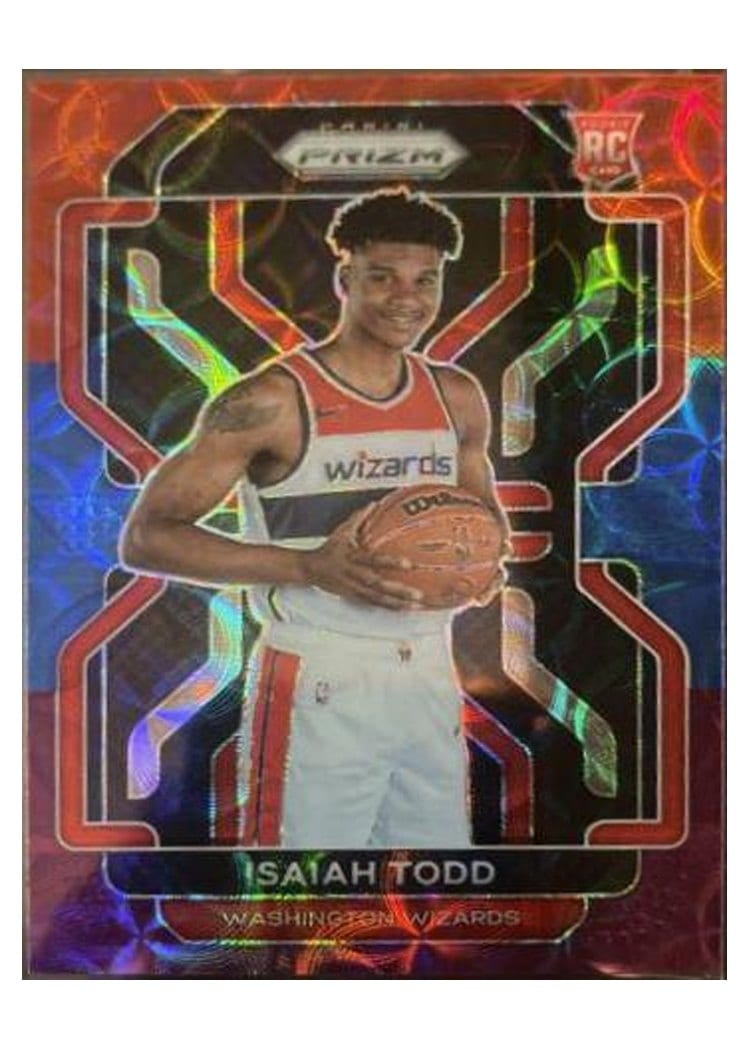 2021-22 Panini Prizm Base Set Isaiah Todd #299 card