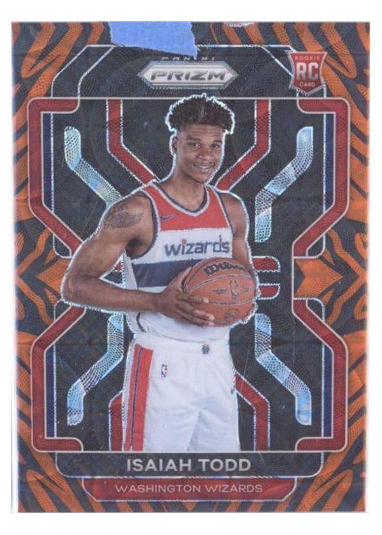 2021-22 Panini Prizm Base Set Isaiah Todd #299 card