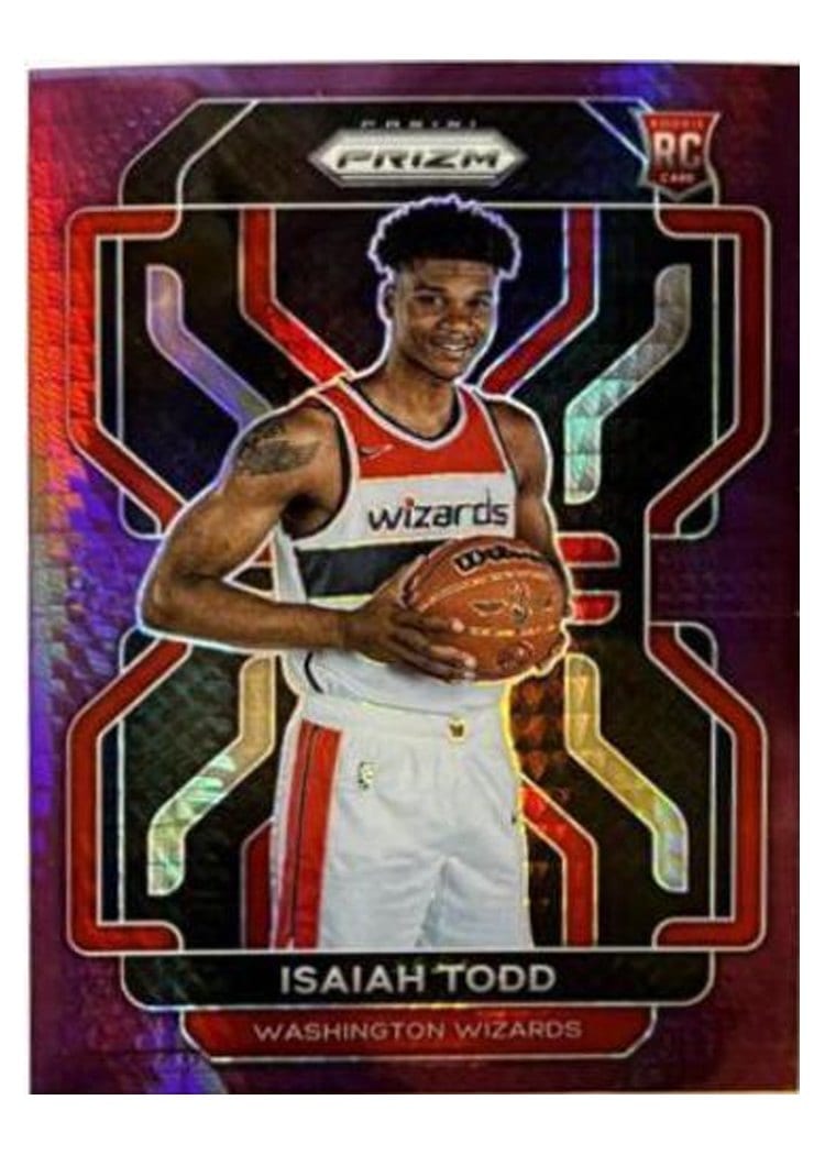 2021-22 Panini Prizm Base Set Isaiah Todd #299 card