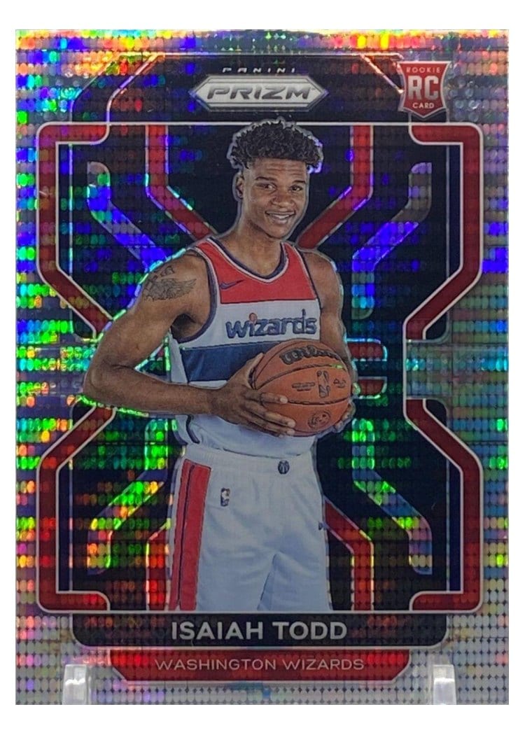 2021-22 Panini Prizm Base Set Isaiah Todd #299 card