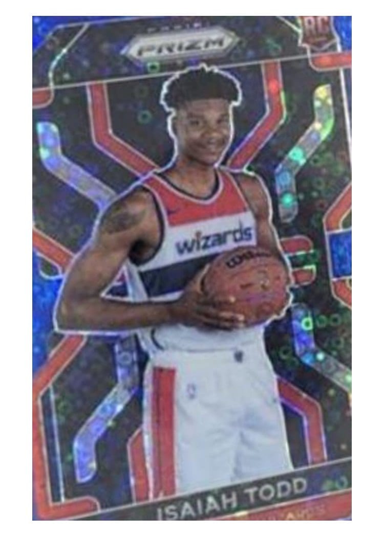 2021-22 Panini Prizm Base Set Isaiah Todd #299 card