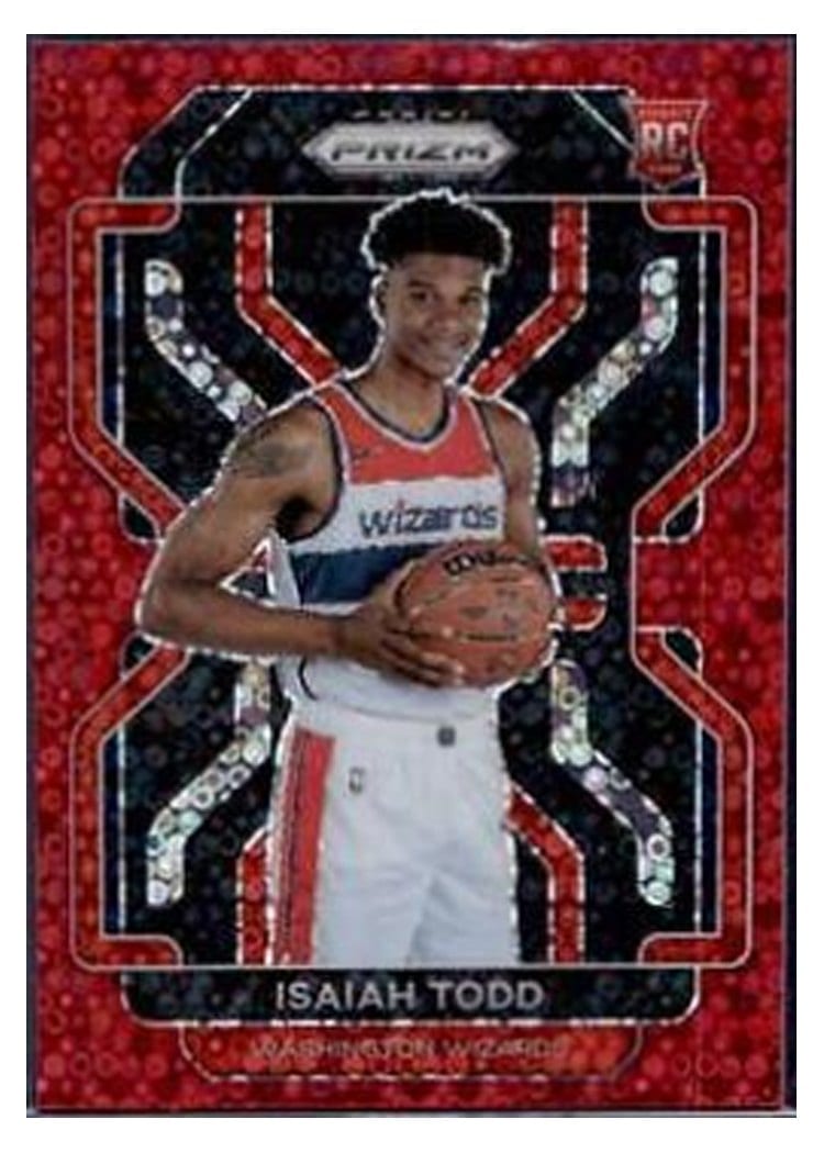 2021-22 Panini Prizm Base Set Isaiah Todd #299 card