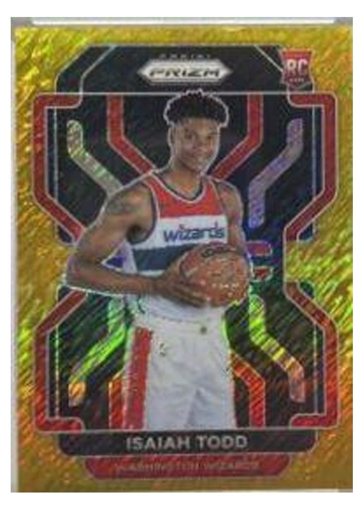 2021-22 Panini Prizm Base Set Isaiah Todd #299 card