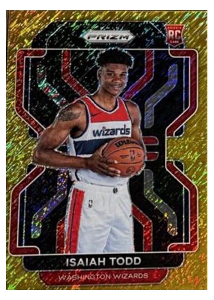2021-22 Panini Prizm Base Set Isaiah Todd #299 card