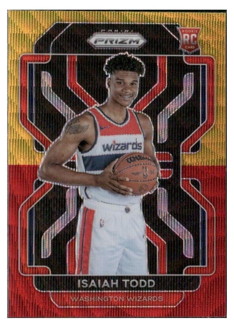 2021-22 Panini Prizm Base Set Isaiah Todd #299 card