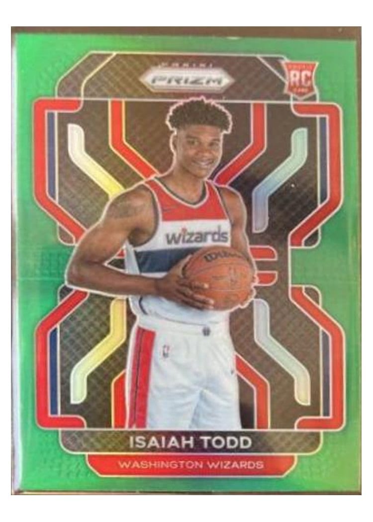 2021-22 Panini Prizm Base Set Isaiah Todd #299 card