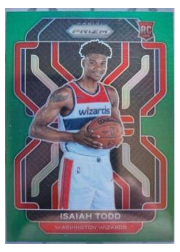 2021-22 Panini Prizm Base Set Isaiah Todd #299 card
