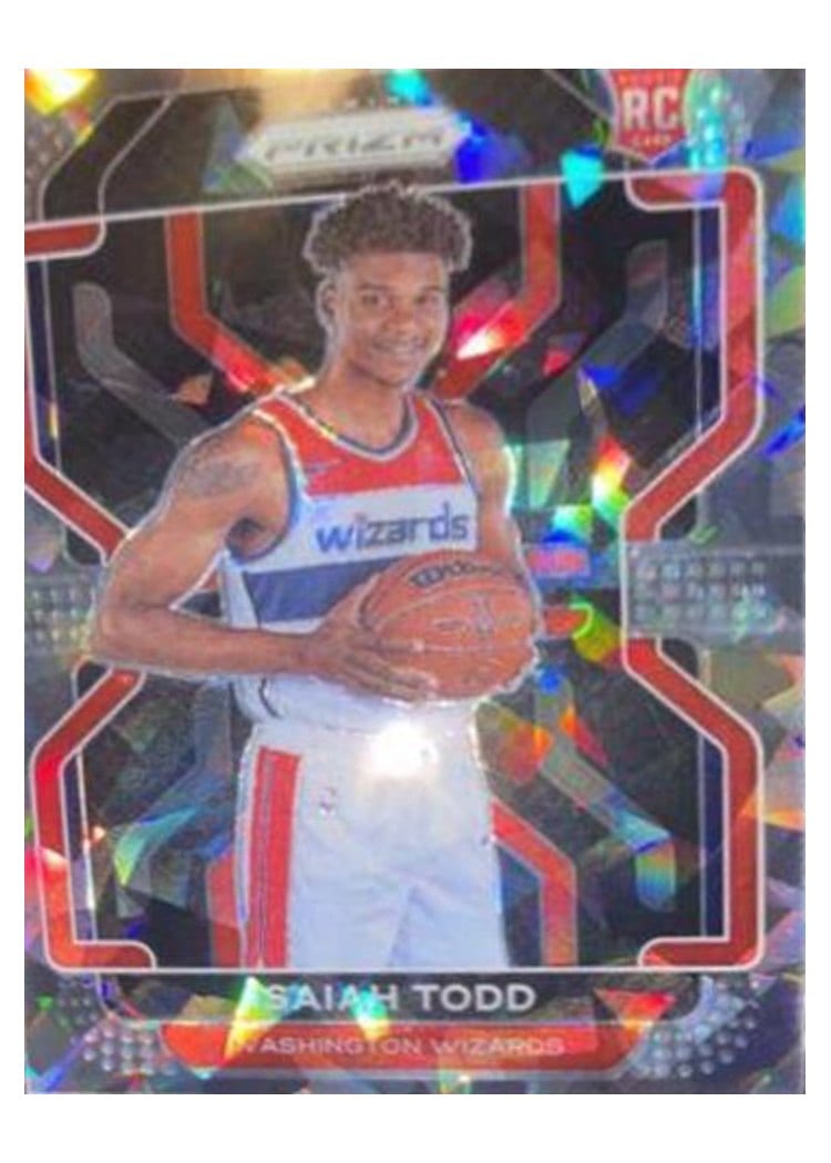 2021-22 Panini Prizm Base Set Isaiah Todd Ice Prizm #299 card