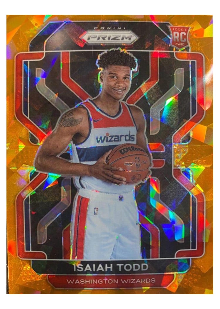 2021-22 Panini Prizm Base Set Isaiah Todd #299 card