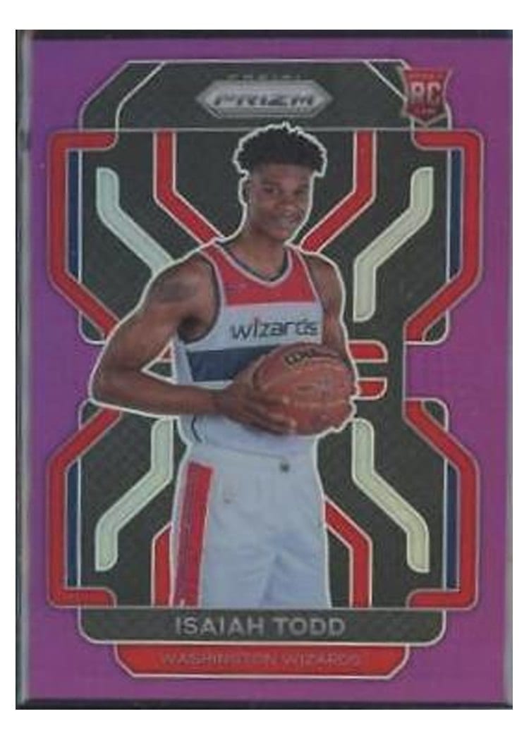 2021-22 Panini Prizm Base Set Isaiah Todd #299 card
