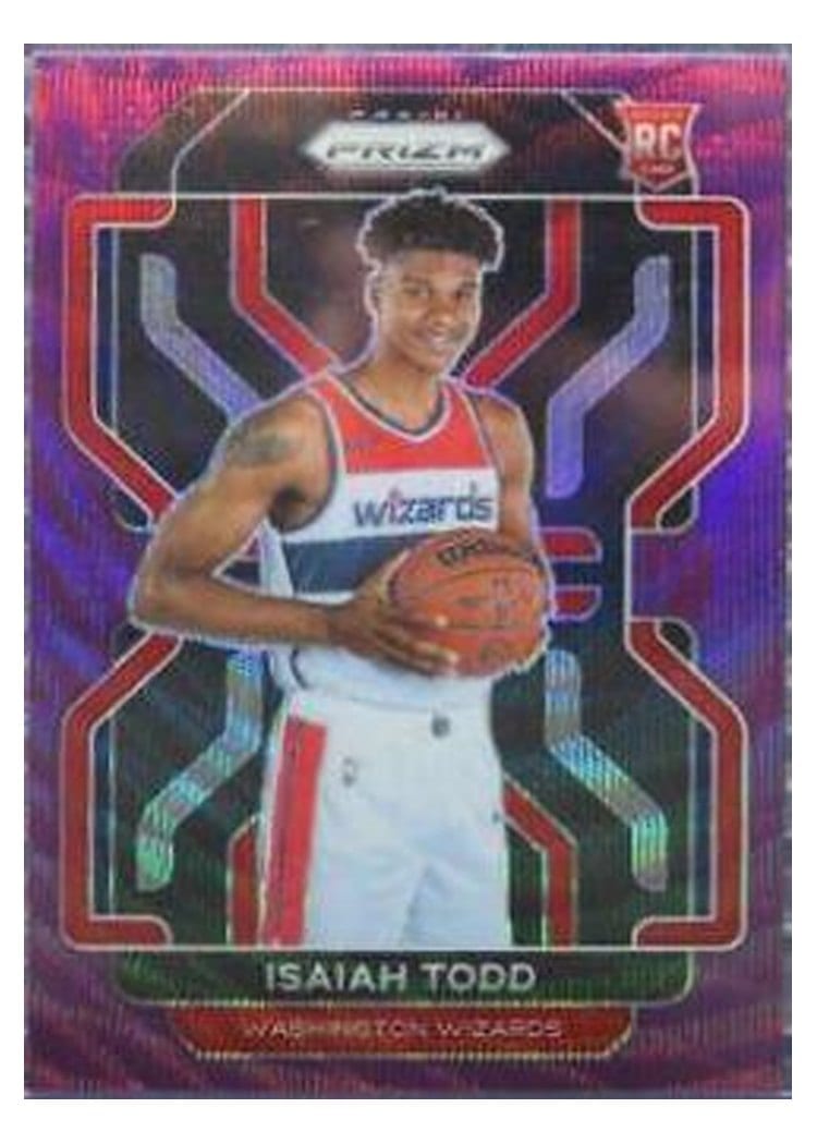 2021-22 Panini Prizm Base Set Isaiah Todd #299 card
