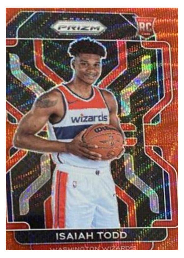 2021-22 Panini Prizm Base Set Isaiah Todd #299 card