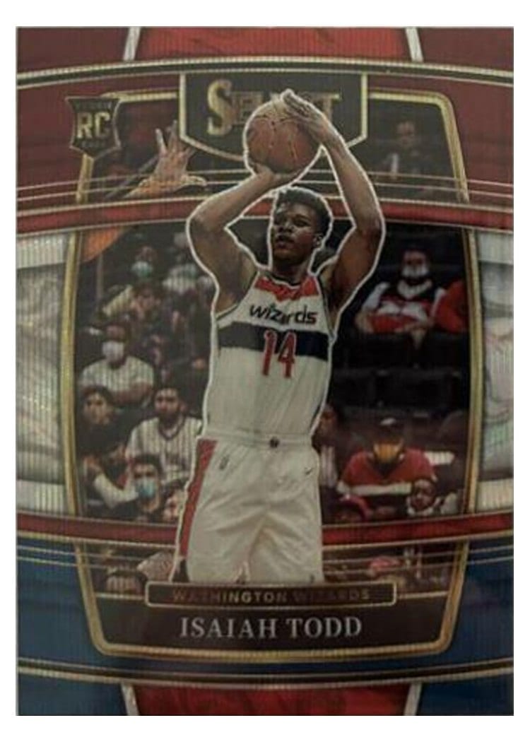 2021-22 Panini Select Base Set Isaiah Todd #65 card