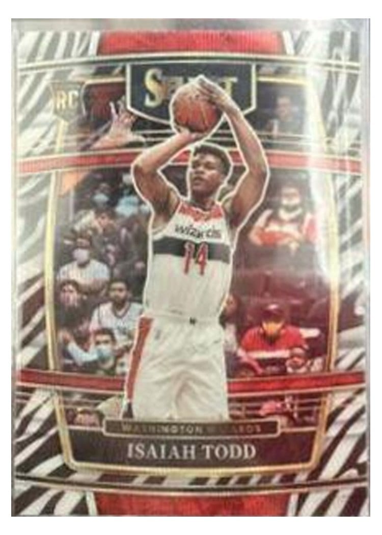 2021-22 Panini Select Base Set Isaiah Todd #65 card