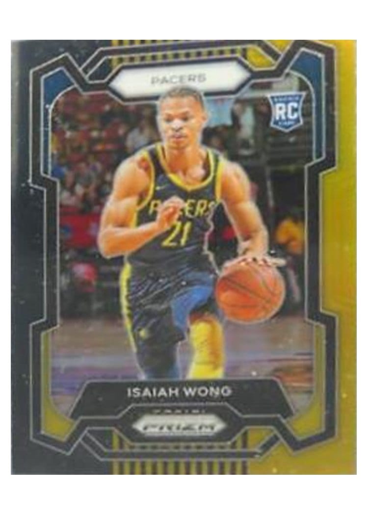 2023-24 Panini Prizm Base Set Isaiah Wong #154 card