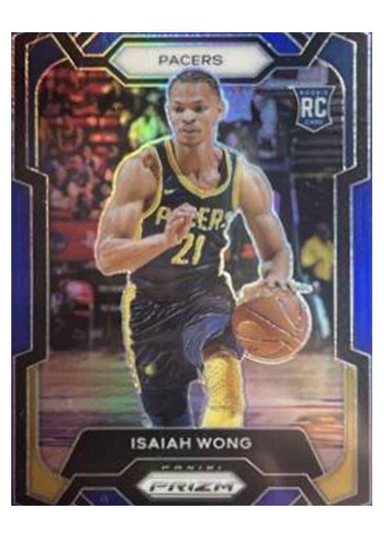 2023-24 Panini Prizm Base Set Isaiah Wong #154 card