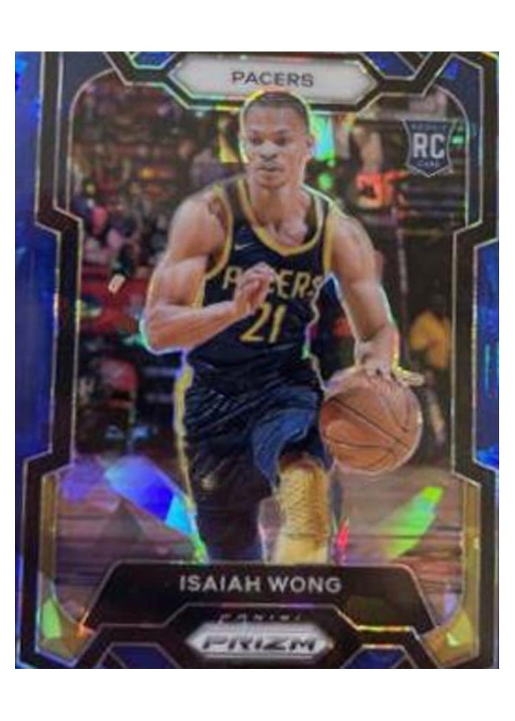 2023-24 Panini Prizm Base Set Isaiah Wong #154 card
