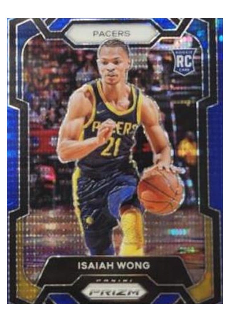 2023-24 Panini Prizm Base Set Isaiah Wong #154 card