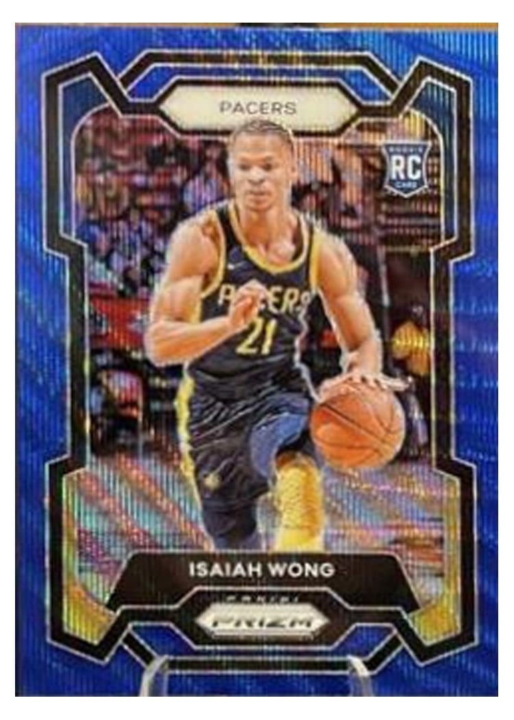 2023-24 Panini Prizm Base Set Isaiah Wong #154 card