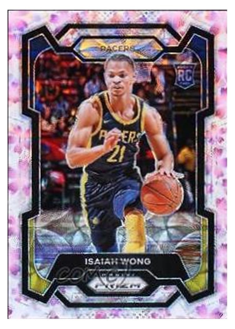 2023-24 Panini Prizm Base Set Isaiah Wong #154 card