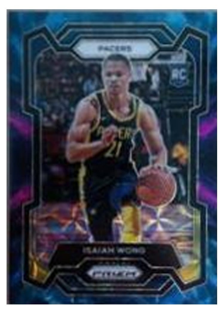 2023-24 Panini Prizm Base Set Isaiah Wong #154 card