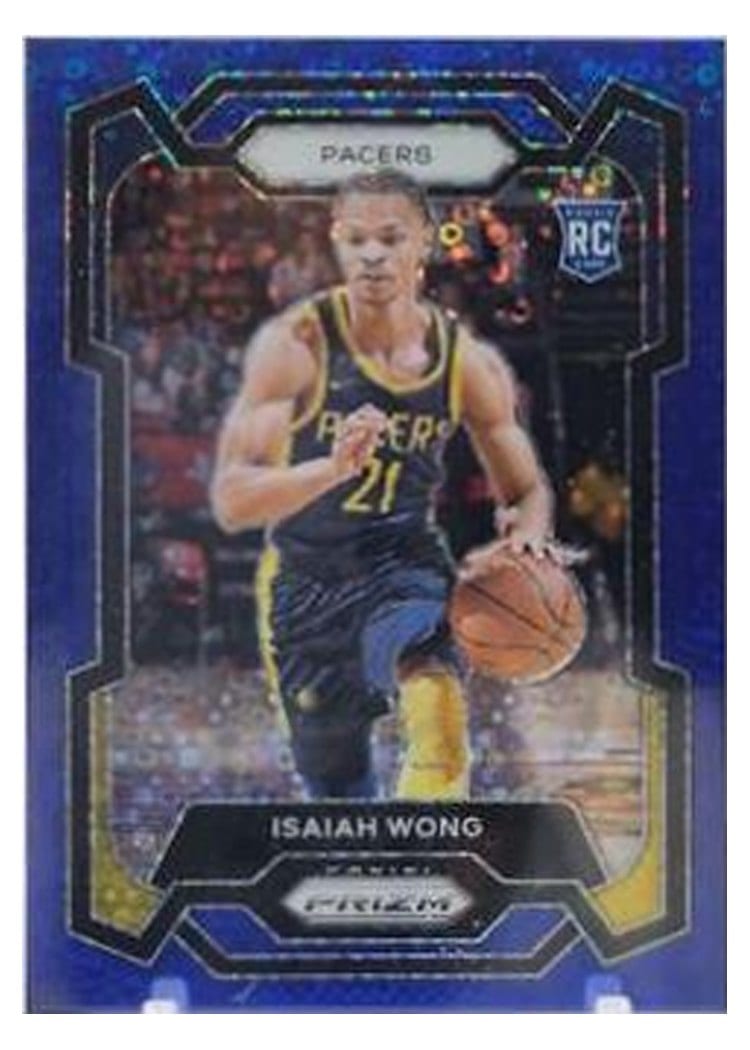2023-24 Panini Prizm Base Set Isaiah Wong #154 card