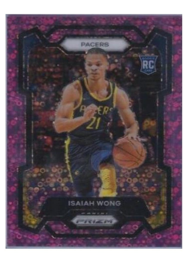 2023-24 Panini Prizm Base Set Isaiah Wong #154 card