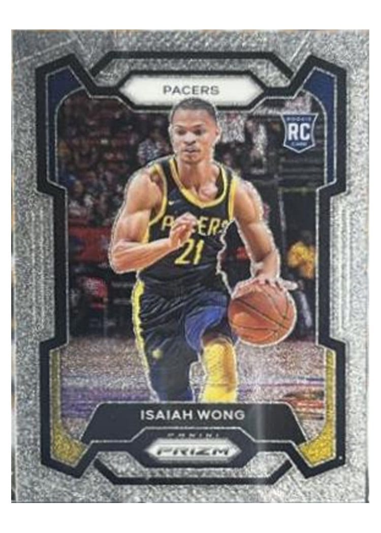 2023-24 Panini Prizm Base Set Isaiah Wong #154 card