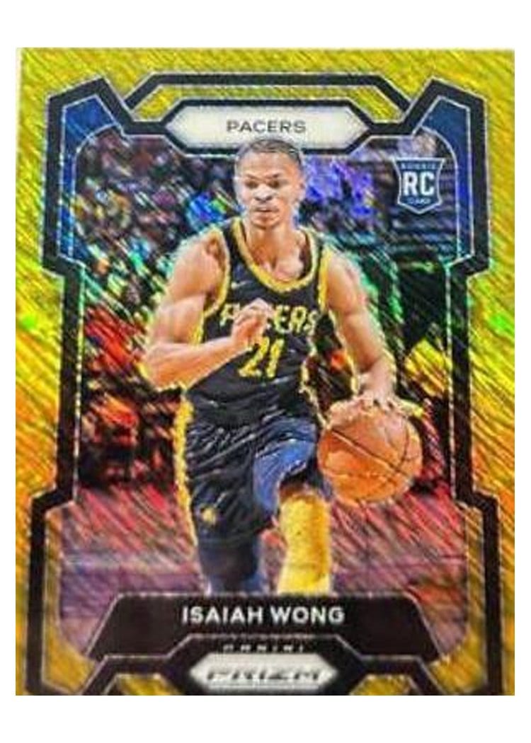2023-24 Panini Prizm Base Set Isaiah Wong #154 card
