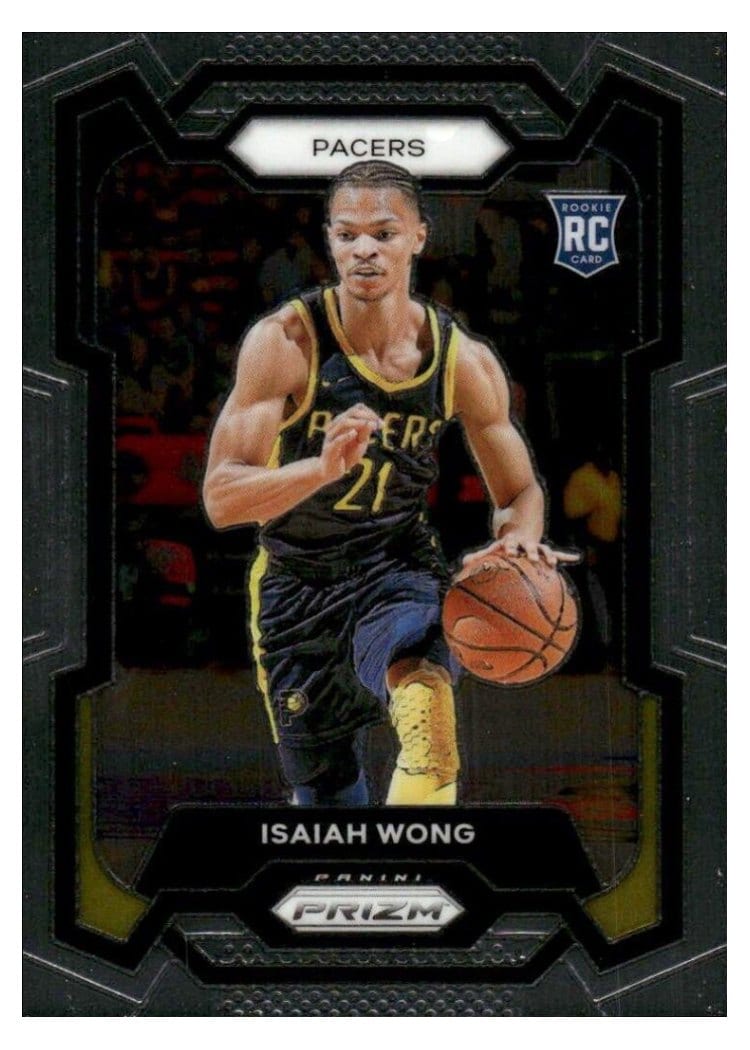 2023-24 Panini Prizm Base Set Isaiah Wong #154 card