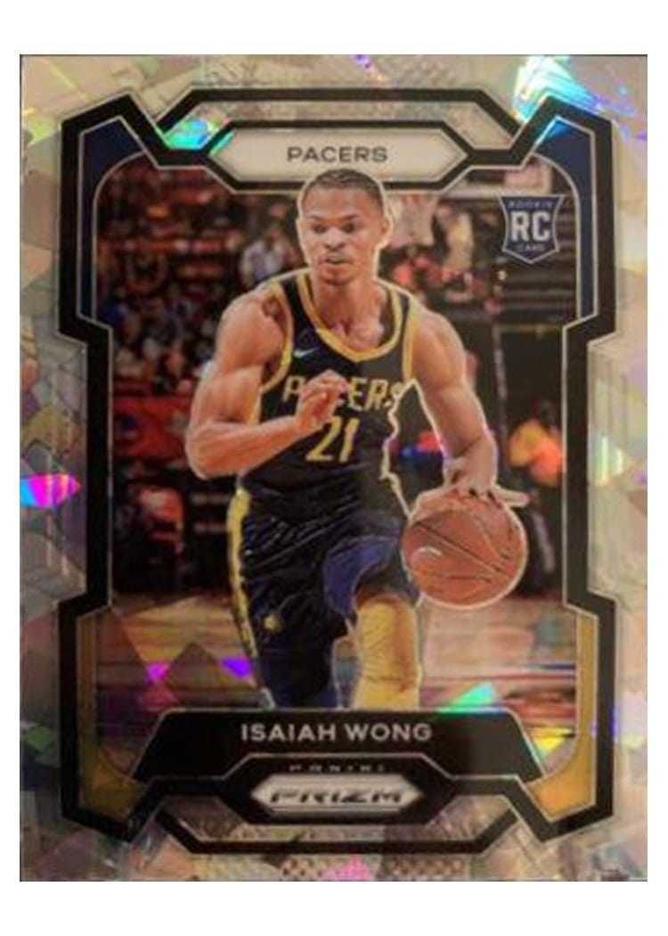 2023-24 Panini Prizm Base Set Isaiah Wong #154 card