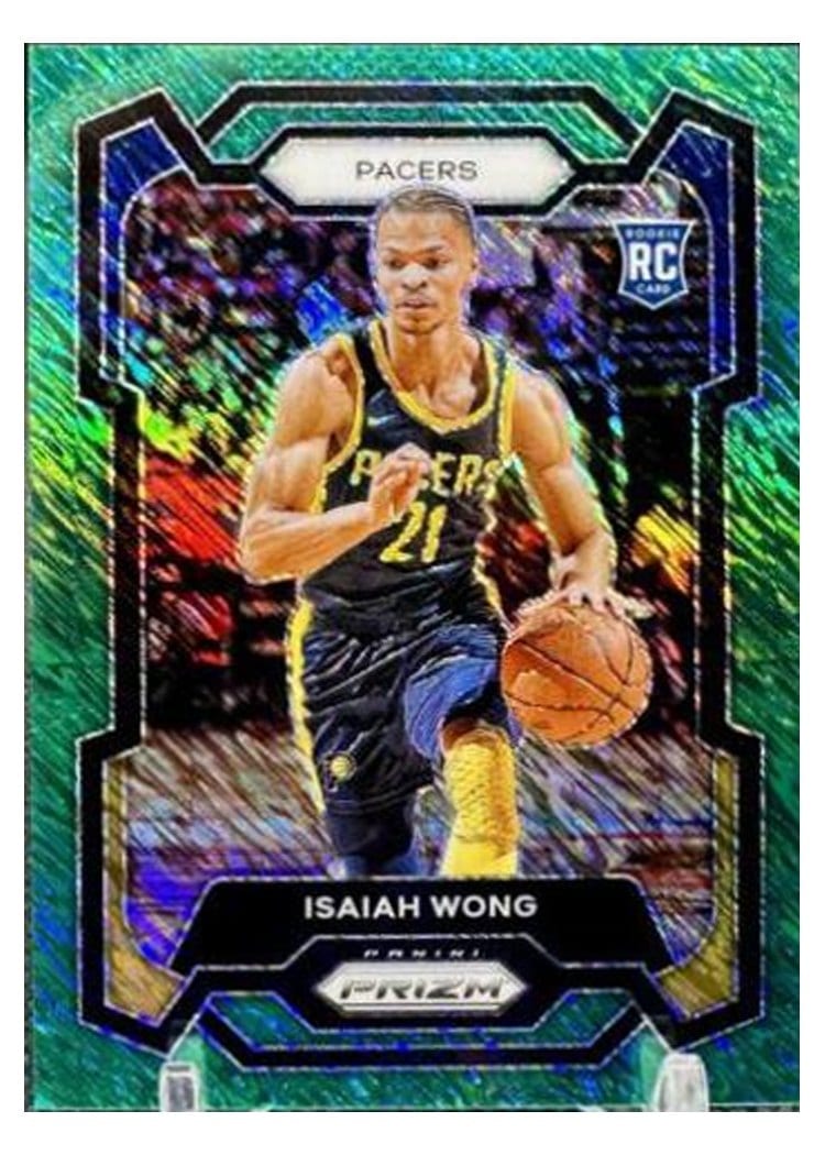 2023-24 Panini Prizm Base Set Isaiah Wong #154 card