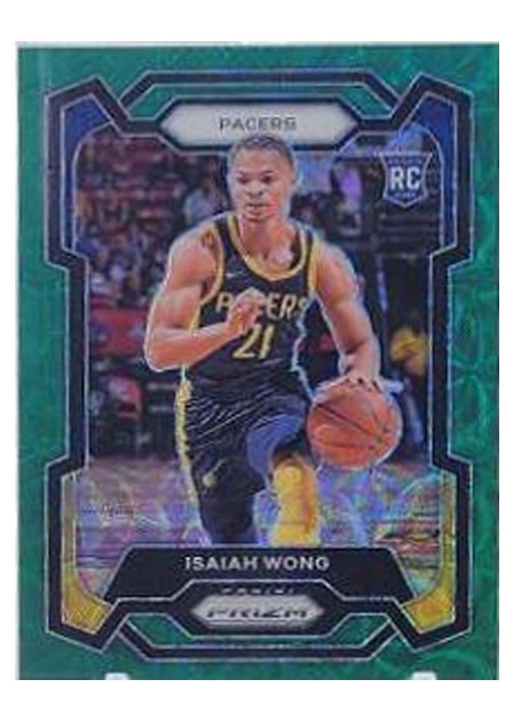 2023-24 Panini Prizm Base Set Isaiah Wong #154 card